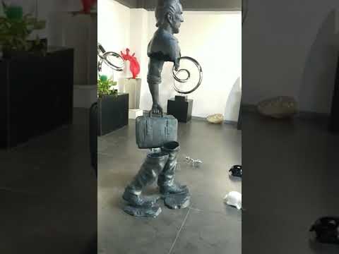 Garten-Skulptur-Dekorations-Bronze-Brunos Catalano der modernen Kunst Skulptur im Freien