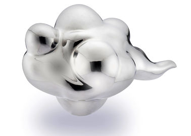 China Kunst-Wolken-Thema-Edelstahl-abstrakte Skulptur, Garten-Skulpturen der dekorativen modernen Kunst fournisseur