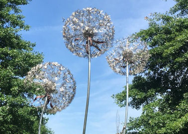 Incredibly Stainless Steel Dandelion Sculpture Steel Dandelion Sculpture