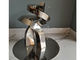 ODM Interior Decoration Mirror Polished Stainless Steel Sculpture