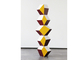 Allgemeines im Freien malte Edelstahl-geometrisches Art Sculpture ODM-Soem fournisseur
