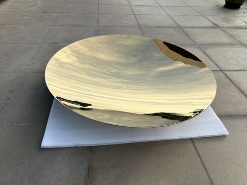 Jüngste Firmenblogs über Radiance-Skulptur - Konkave Spiegelkunst aus Edelstahl