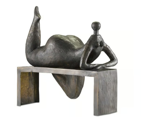 Ein guter Preis. Bronzeodalisque-Skulptur mit sicherem Umweltschutz-Material Online