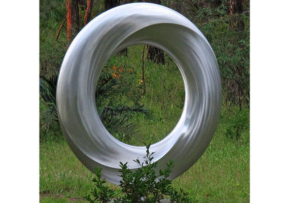 Ein guter Preis. Metallgarten-Edelstahl Ring Sculpture With Regular Size 150 groß Online