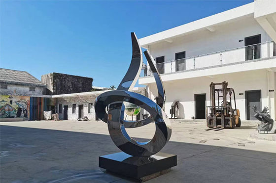 Ein guter Preis. 2M Moderne Edelstahl Spiegel Gartenskulptur Online