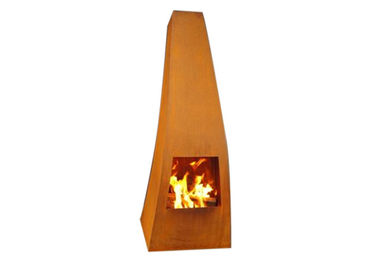 Ein guter Preis. Stahlgarten-hölzerner brennender Kamin Corten, Roheisen-Feuer-Topf des Yard-/Garten Online
