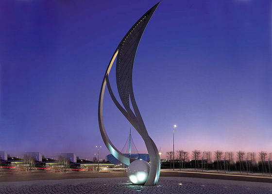 Ein guter Preis. Große städtische Metallskulptur-im Freien allgemeine Kunst-Skulptur-Korrosionsbeständigkeit Online
