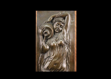 Ein guter Preis. Feine seltene Bronzeentlastungs-Wand-Kunst, Hochrelief-Skulptur-zeitgenössische Art Online