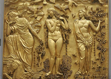 Ein guter Preis. Freundschafts-Metallbronze-Entlastung im Freien für Wand-Dekoration kundengebundene Größe Online