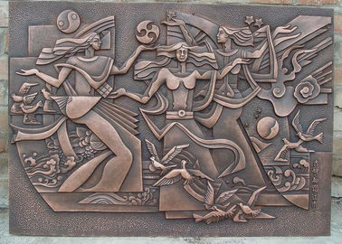 Ein guter Preis. Klassisches Art-Wand-Kunst-Bronze-Entlastungs-Casting-Oberflächen-Endantikorrosion Online