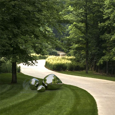 Ein guter Preis. Moderne Kunst Edelstahlskulpturen zum Garten Dekor Die heiligen Steine Online