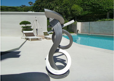 Ein guter Preis. Gebürsteter Handwerks-Edelstahl-Skulptur-Kunst-Inneneinrichtungs-Swimmingpool-Garten Online
