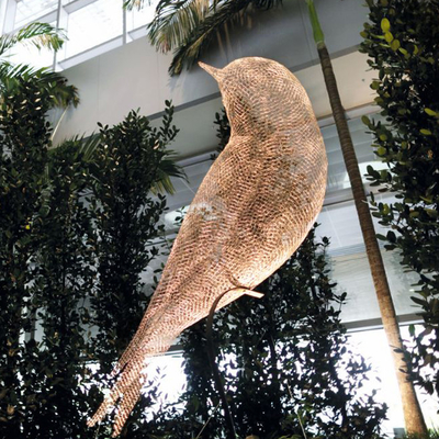 Ein guter Preis. Moderner Garten Outdoor Metall Tier Edelstahl Draht Vogelskulptur Online