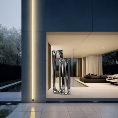 Ein guter Preis. Entdecken Sie die transformierende Natur der Brechung mit Turmen der Brechung Edelstahl Skulptur Online