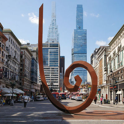 Ein guter Preis. Große Rust Metal Art Outdoor Urban Park Landschaft Verwitterung Stahl Skulptur Verkäufer Online