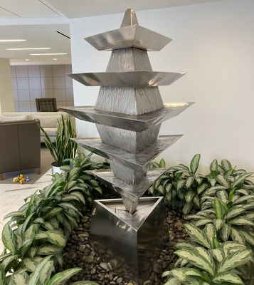 Ein guter Preis. Öffentliche Dekoration Outdoor Garten Wasserbrunnen Edelstahl Skulptur Online