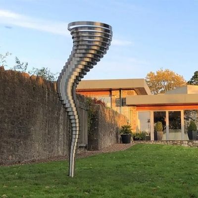 Ein guter Preis. Spiral Decorative Art Sculpture Outdoor Metal Sculpture Custom Statue Garden Landscaping Wholesale Online