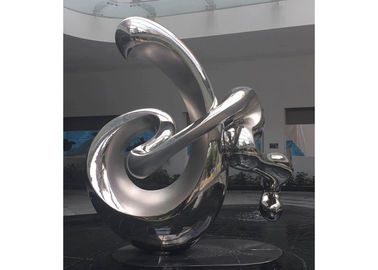 Ein guter Preis. Höhe große der Metallgarten-Kunst-im Freien Polieredelstahl-Skulptur-250cm Online