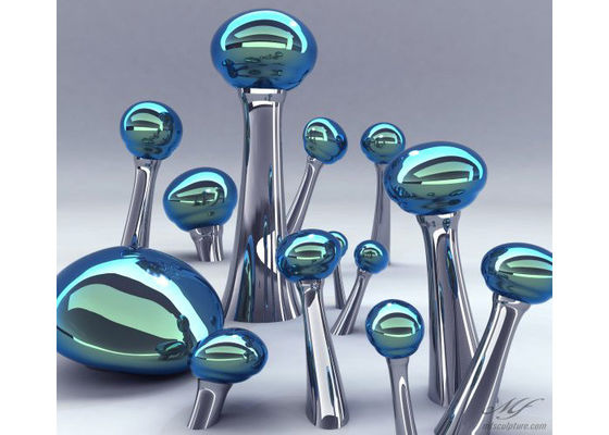 Ein guter Preis. Stärke der Innenausstattungs-Polieredelstahl-Skulptur-2.5mm Online