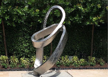 Ein guter Preis. Metallmoderne Edelstahl-Garten-Verzierungen im Freien mit mattem Finish Online