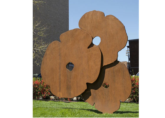 Ein guter Preis. Schweißens-Garten-Verwendungs-Blumen-Skulptur, Rosen-Skulptur-Gewohnheits-Form Online