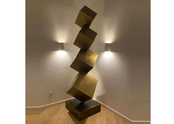 Ein guter Preis. Großes abstraktes Casting-Bronze-Statuen-Yard-Garten-Skulpturen im Freien Online