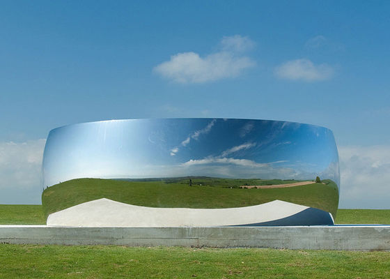 Ein guter Preis. Dekorations-gestaltet moderner Metallgarten Polieredelstahl-Spiegel Online