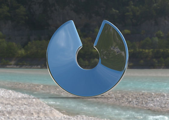 Ein guter Preis. Spiegel polierte moderne Edelstahl-Skulptur im Freien für Garten-Landschaft Online