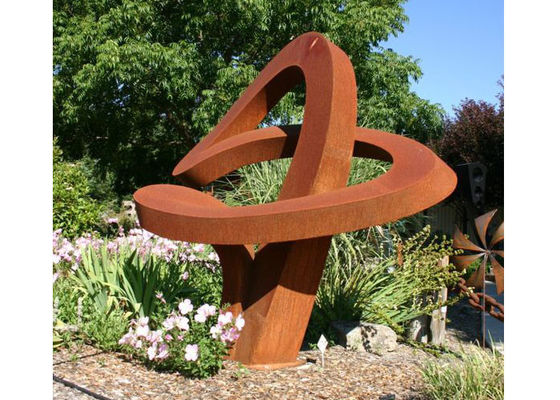 Ein guter Preis. ODM, das Rusty Corten Steel Garden Metal-Skulptur betäubt Online