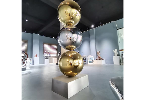Ein guter Preis. Sondergröße-Polieredelstahl-Ball-Skulptur Online