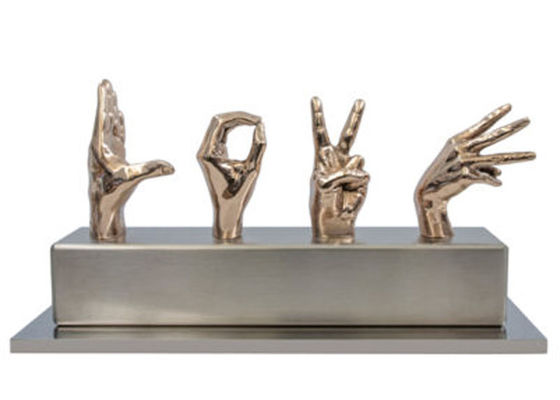 Ein guter Preis. Moderne werfende Bronzeaktionen gestalten für und Innendekoration im Freien Online