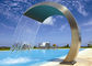 Simple Style Stainless Steel Water Fountain , Stainless Steel Pool Water Features