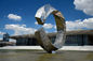 500cm Large Outdoor Metal Sculptures Abstract For Building Decoration