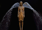 Lost Wax Casting Bronze Girl Fountain Sculpture