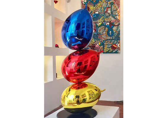 Hauptdekor-Fiberglas-Ballon gestalten unterschiedliches Farbende