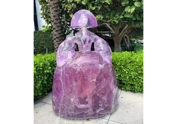 Ein guter Preis. Mädchen-Prinzessin Outdoor Fiberglass Sculpture für Garten-Dekoration Online