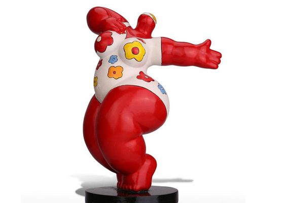 Ein guter Preis. Nackte Frauen-Fiberglas-Skulptur-im Freien multi Farbdekoration Online