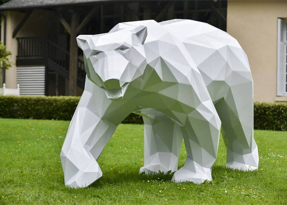Ein guter Preis. Großer Bärn-Fiberglas-Skulptur im Freien für Gebäude/allgemeine Dekoration Online
