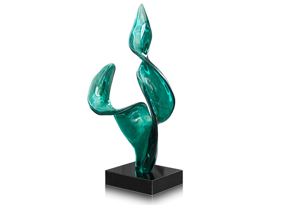 Ein guter Preis. Abstraktes transparentes Harz-Feuer-Skulptur-Garten-Haus Art Decoration Online
