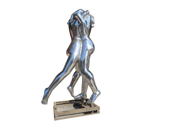 Ein guter Preis. Moderner Art Forged Stainless Steel Hand-Skulptur-Spiegel polierte Online