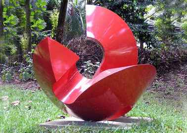 Ein guter Preis. Gebogene moderne Metallskulptur-im Freien verschiedene Farben/Materialien verfügbar Online