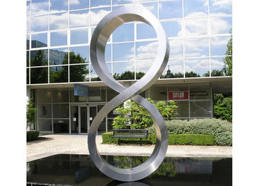 Ein guter Preis. Große Stahlskulpturen der Nr.-acht, Edelstahl-Garten-Skulpturen Online