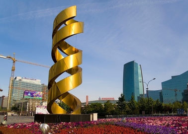 Ein guter Preis. Städtische Dekoration gemalter Metallskulptur DNA-Form-moderner Entwurf Online