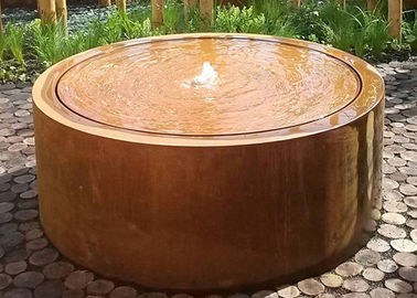 Ein guter Preis. Stahlgrundwasserspiegel Schmieden-Technik Corten, Metallyard-Kunst-runder Grundwasserspiegel Online