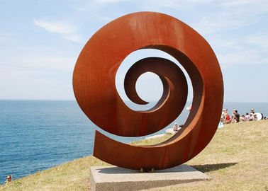 Ein guter Preis. Verwittern Sie beständige Stahlhöhe Facete Corten der skulptur-2.5mm Stärke-/180cm Online