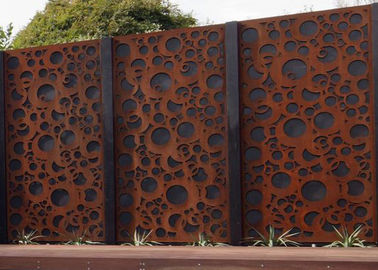 Ein guter Preis. Rostiges Endgroßes Metallwand-Skulptur Soem/ODM im Freien annehmbar Online