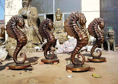 Ein guter Preis. Kundengebundene Größen-Bronze-Statue für Garten-Dekorations-Hippokamp-Entwurf Online