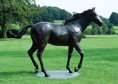 Ein guter Preis. Große Bronzepferdeskulptur, Bronzestatuen-Pferdeantiken-Entwurf im Freien Online
