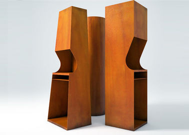Ein guter Preis. Feuern Sie Säulen-Kunst dekoratives Corten ab einfache, welches die Stahlfeuer-Grube säubern,/Wartung Online