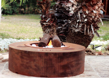 Ein guter Preis. Freundlicher attraktiver Garten Eco, der Stahlfeuer-Gruben-runde Form Corten erhitzt Online